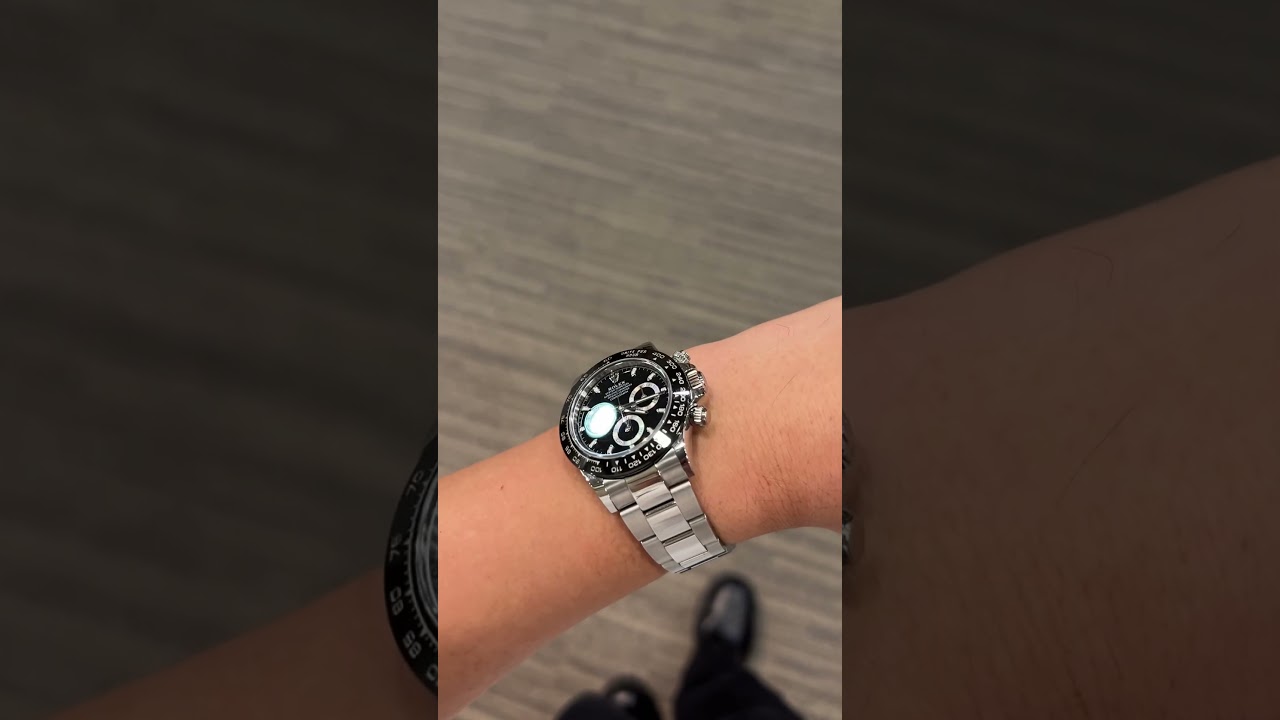 Rolex daytona 116500 black dial #rolex #daytona