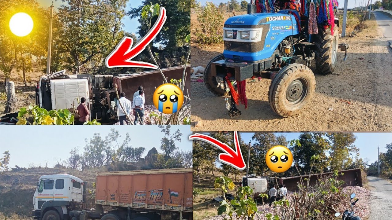 Tailor palti Ho Gaya 😭💔 accident apna RX Sonalika tractor 