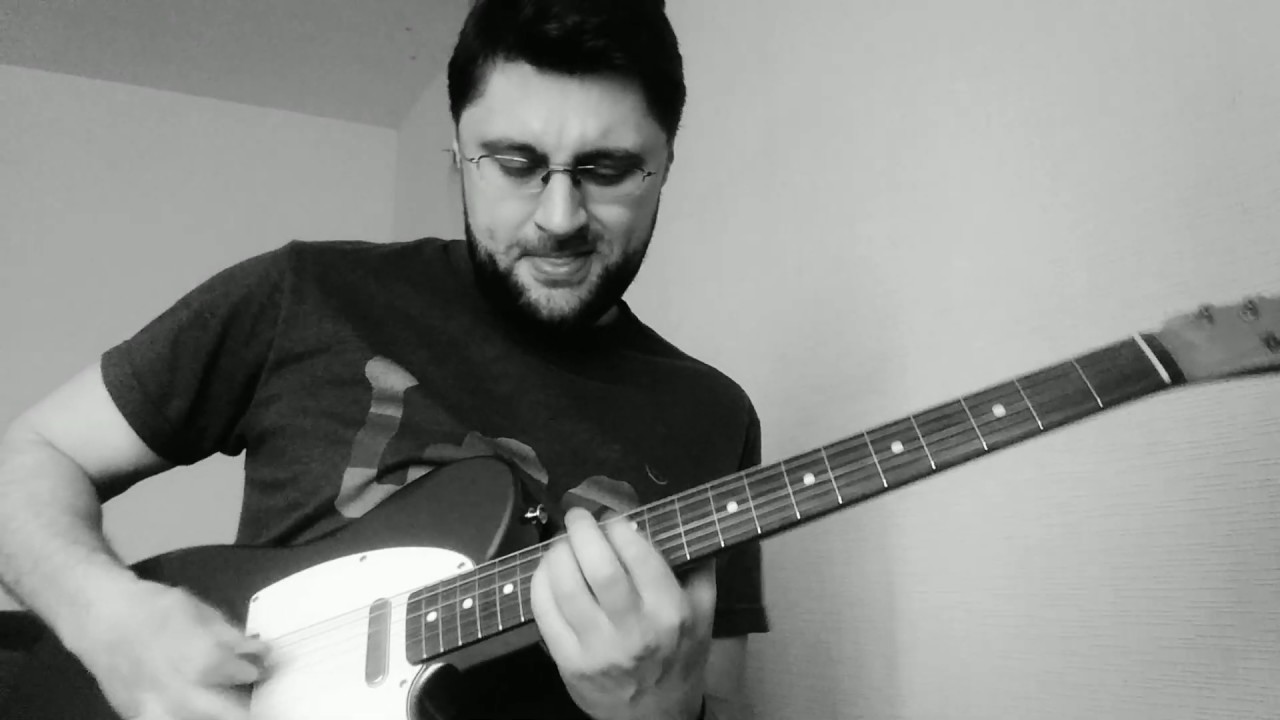 Funk Fusion soloing demonstration.Part2.Уроки Гитары