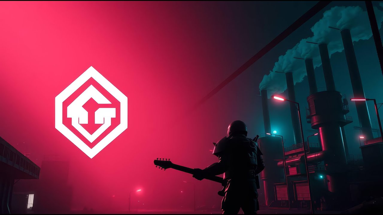 Industrial Rock Cyberpunk | Distorted Guitars & Mechanical Drums | Dark Cinematic Mix