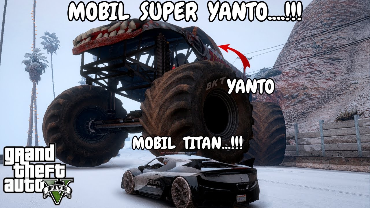 TERROR MOBIL TITAN YANTO - GTA V ROLEPLAY