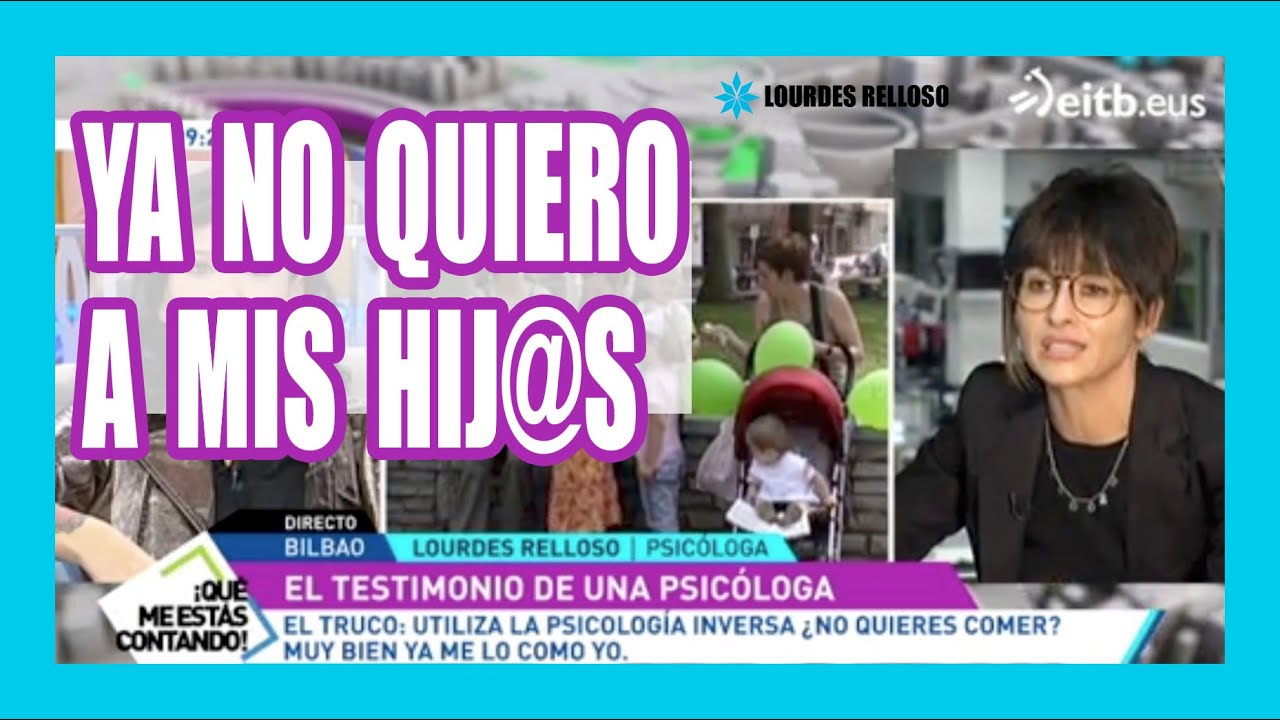 PADRES ARREPENTIDOS de tener HIJOS Colaboradora del programa «¡Qué me estás contando!»