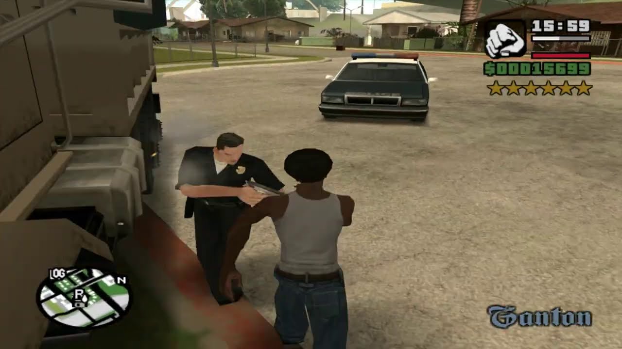 GTA san andreas - Missions with 6 stars wanted level #12