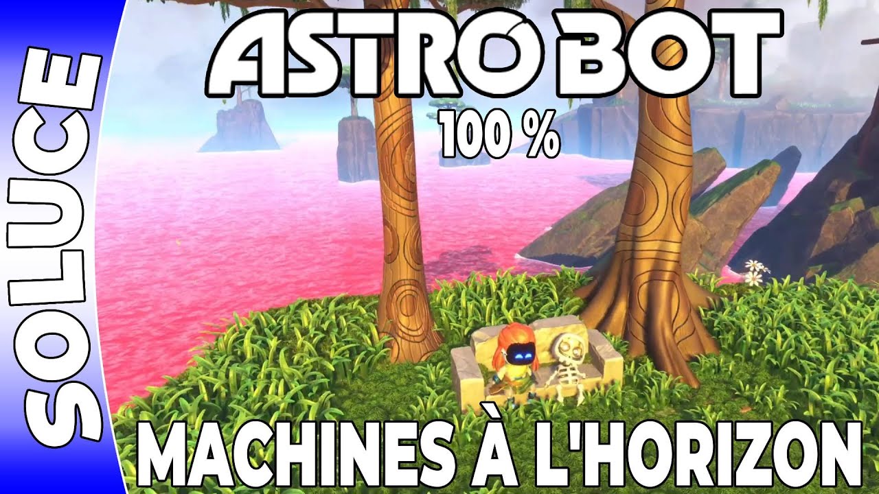 Astro Bot - Radiant du Rapace - MACHINES À L'HORIZON - 100 % [FR PS5]