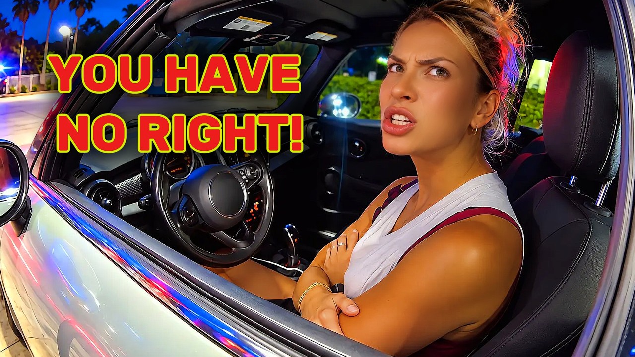 Entitled Driver Refuses to Exit During DUI Stop, Ends in Handcuffs | Legal Analysis
