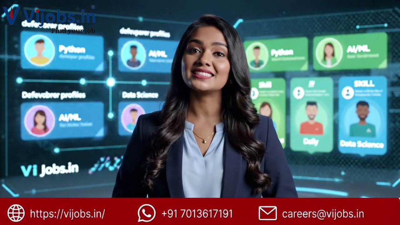 India’s Best Job Portal to Hire Developers | Hourly or Daily | ViJobs.in