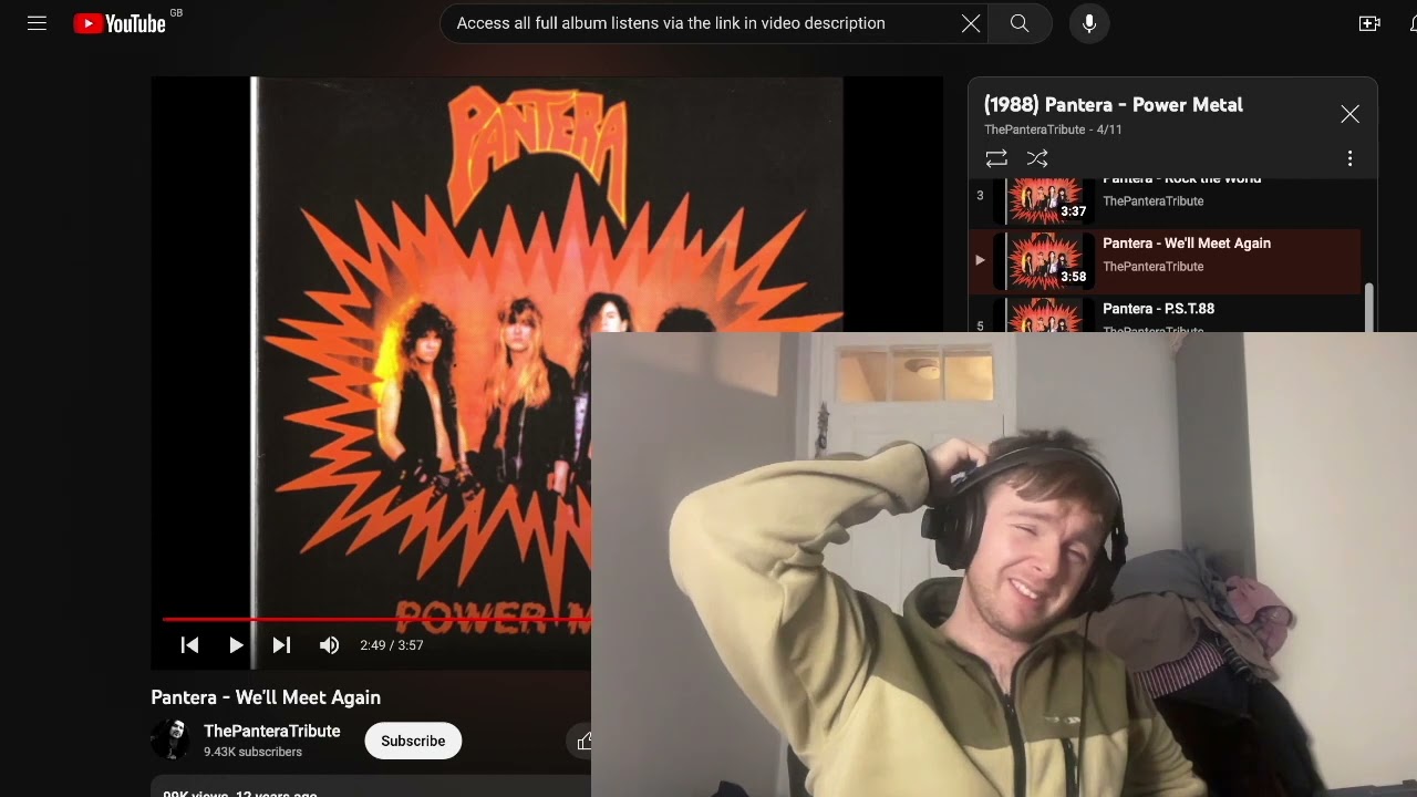 Pantera - We'll Meet Again Reaction & First Time Listen