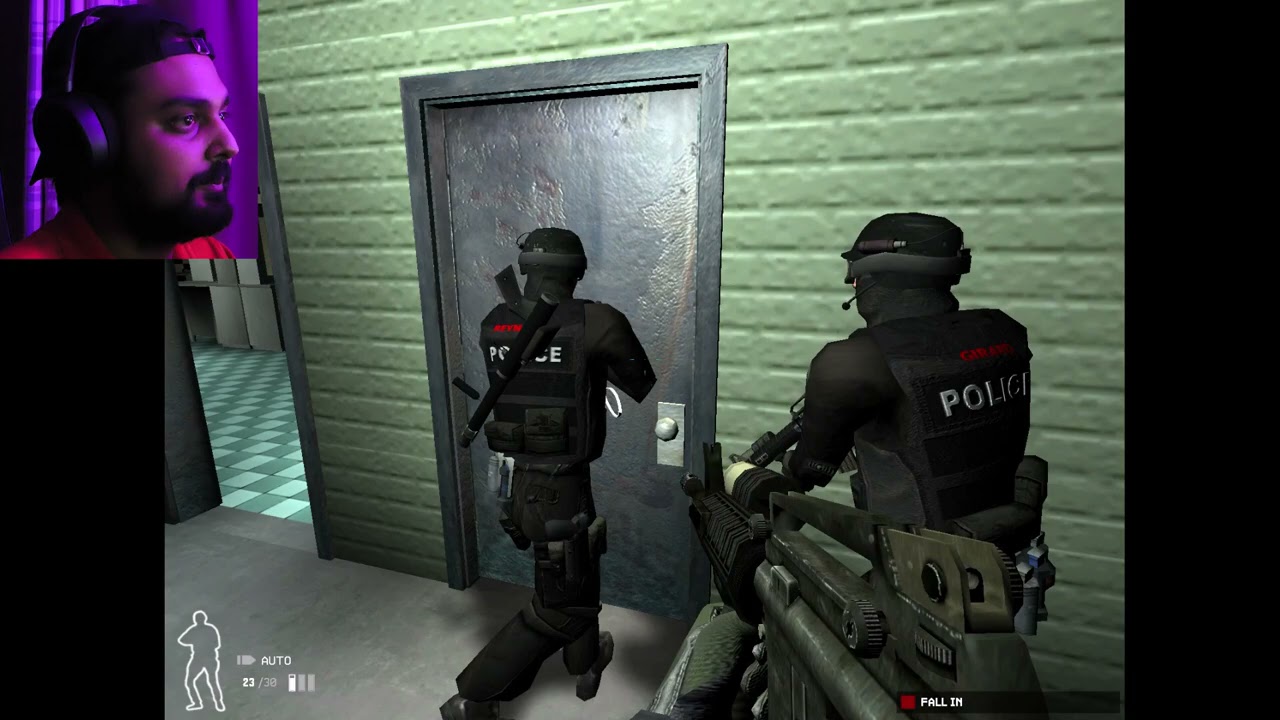 Swatting The Police Station...
