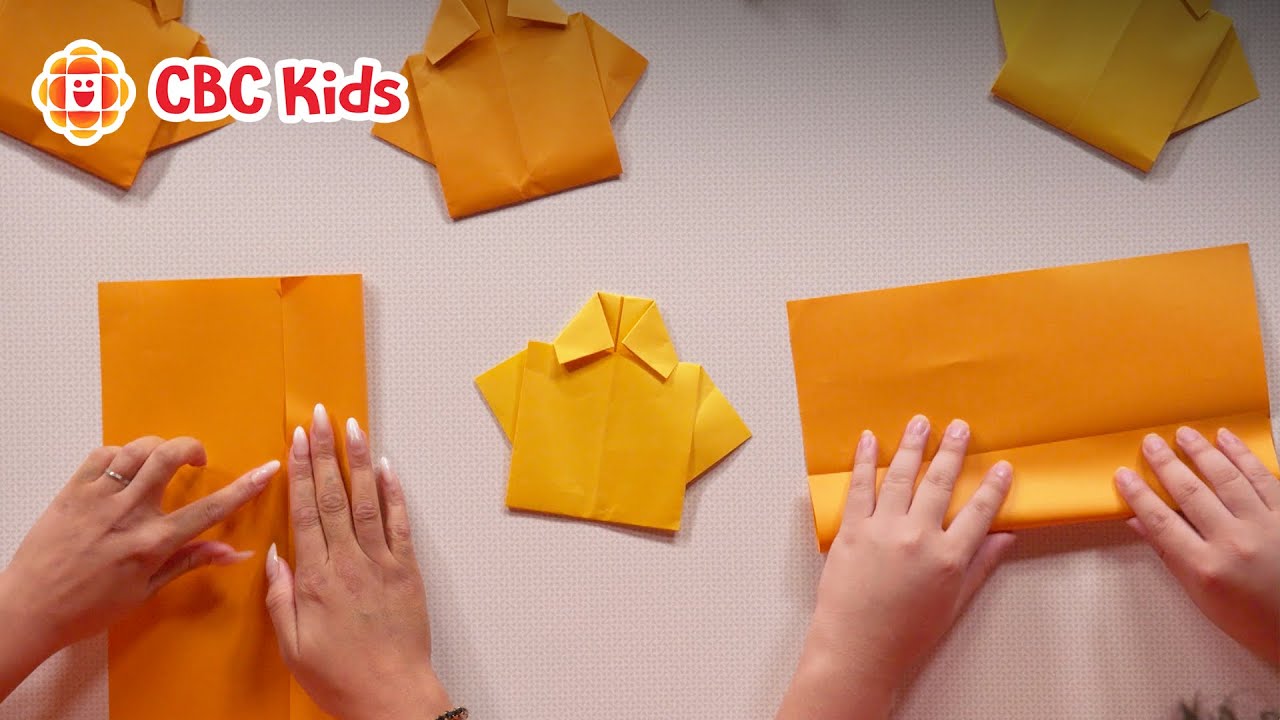 Orange Shirt Day Paper Craft Shirts | CBC Kids