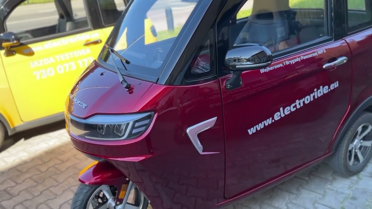 Skuter elektryczny Electroride Futuri 3 skuter zabudowany