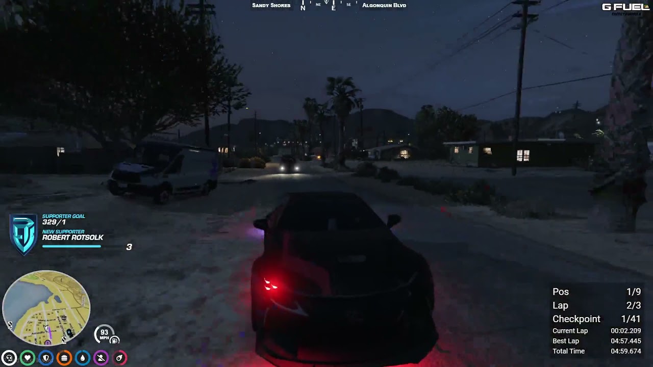 Can Randy finally win a race in his LC500