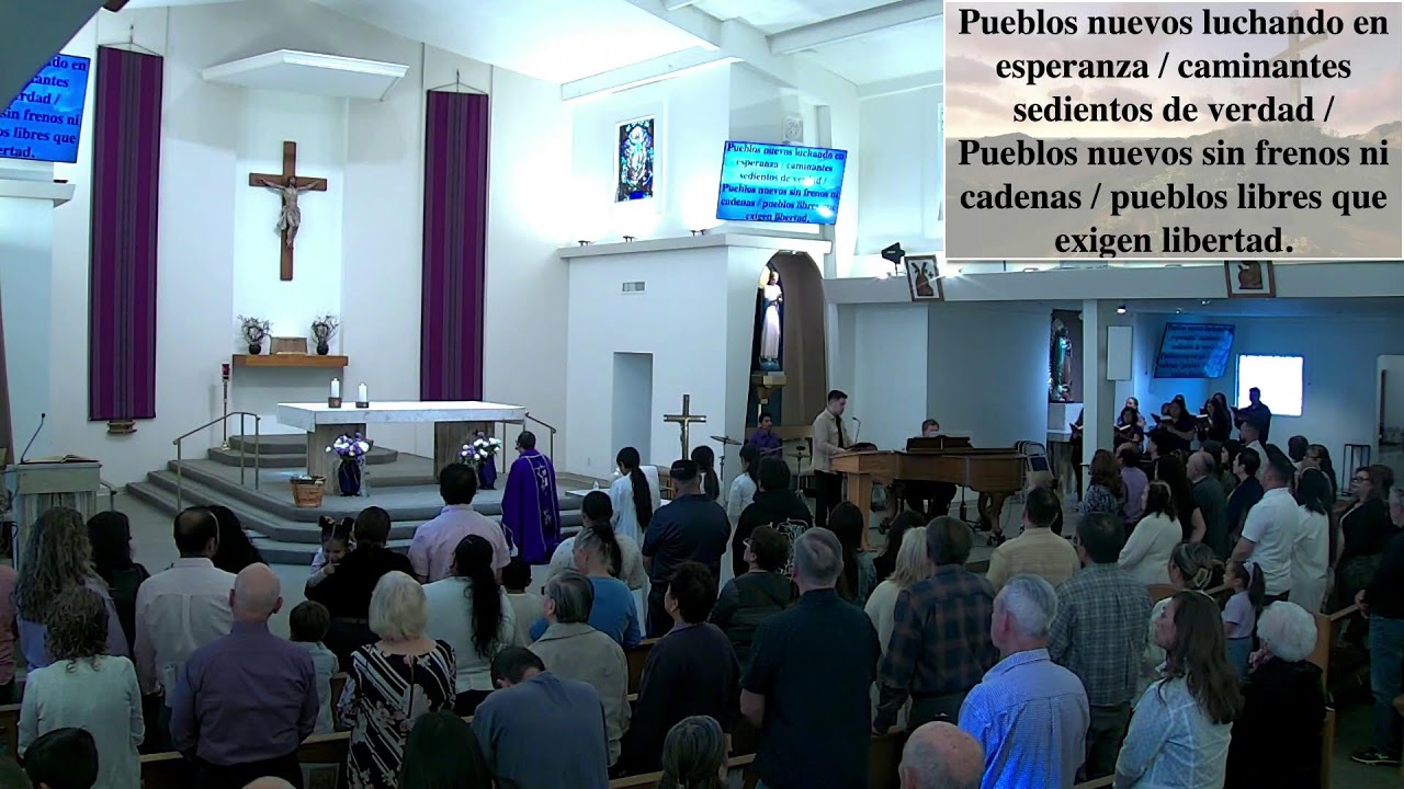 Mass at St. Joseph Catholic Church