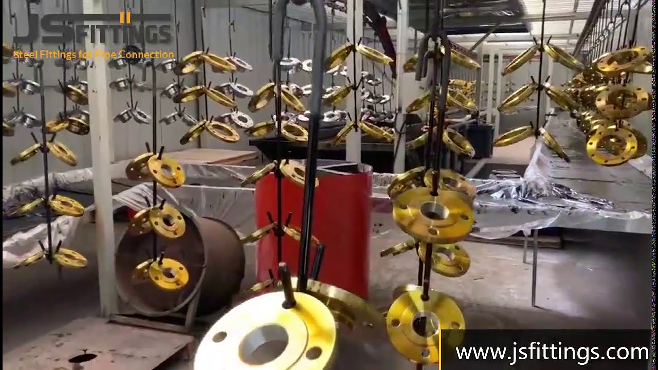 A105 forged threaded flanges produce process