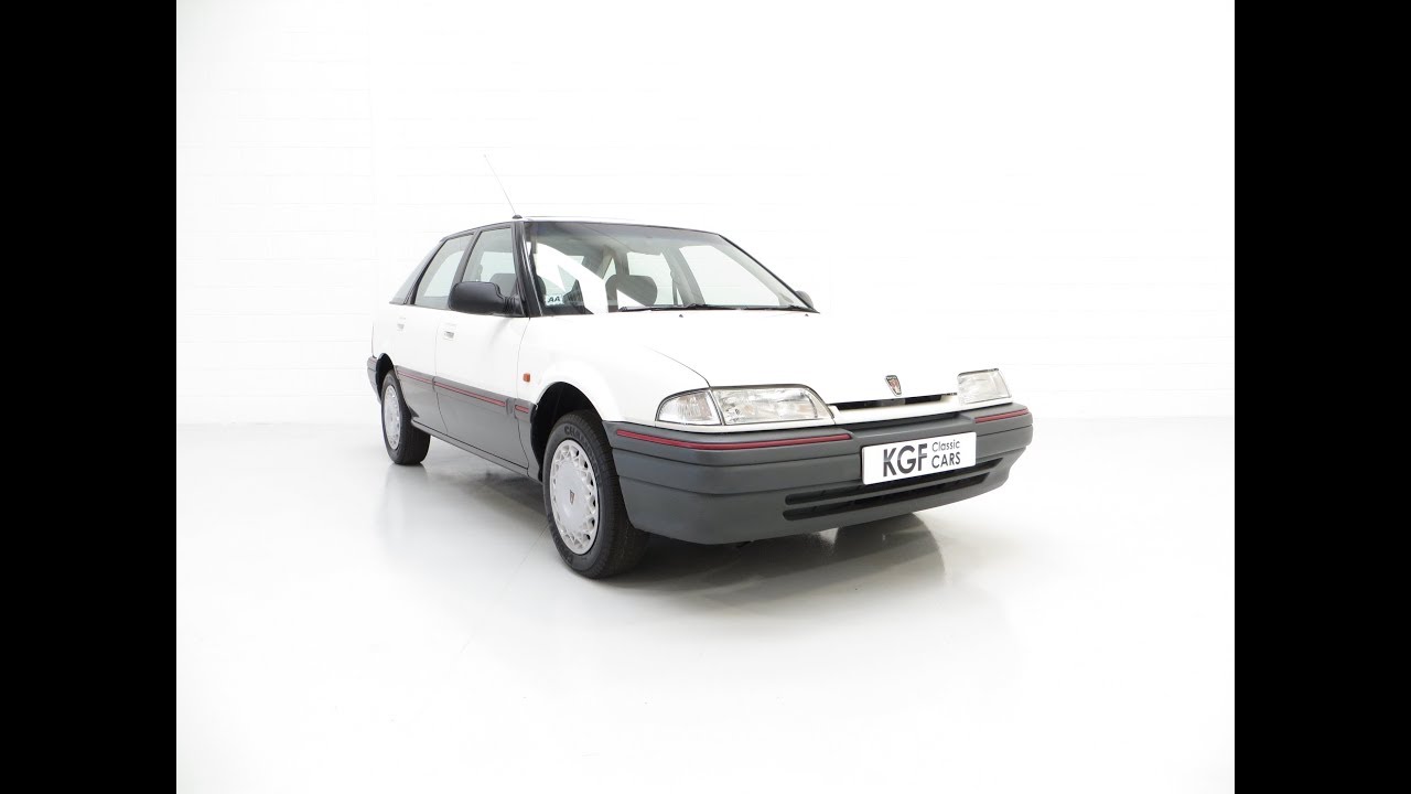 A Nostalgic Rover 214SLi with a Low 37,527 Miles from New - SOLD!