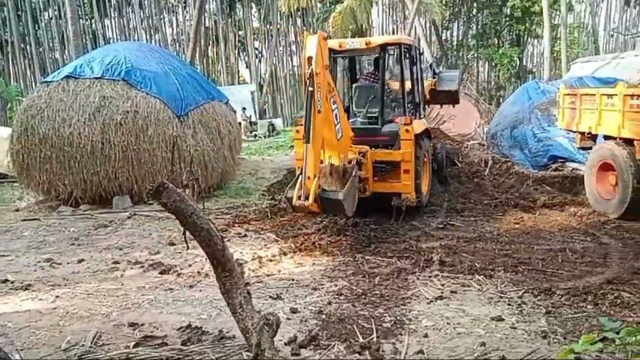 JCB Backhoe loader 2dx/ kirloskar engine/agree work purpose/small backhoe loader 