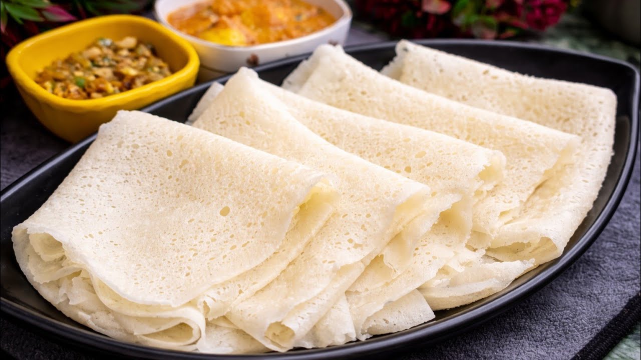 Crispy & Soft Neer Dosa | साउथ इंडियन नाश्ता रेसिपी | No Fermentation Needed