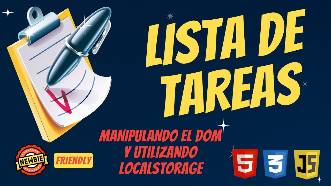 Lista de Tareas Pendientes con HTML, CSS y JavaScript