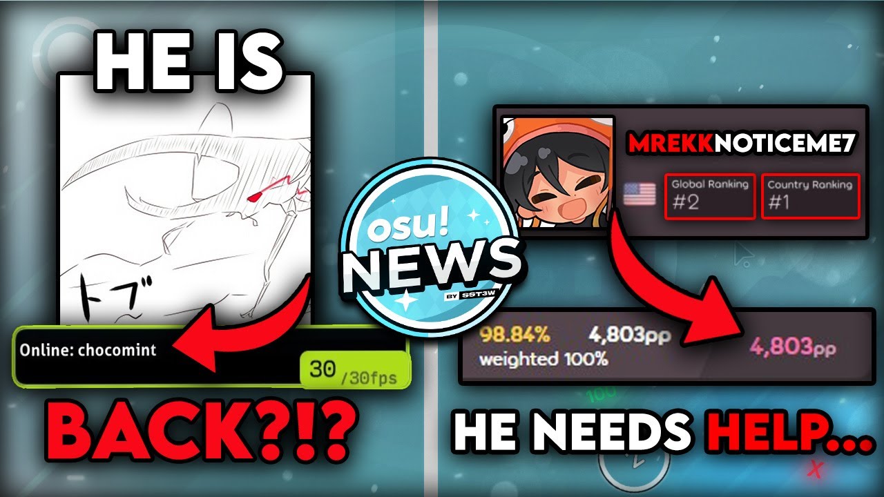 COOKIEZI IS BACK?! | Obsessed Mrekk Fan Cheats a 4000pp Play?! osu! News