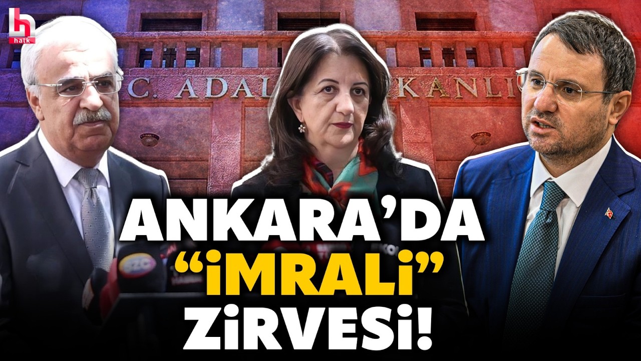 Ankara'da kritik zirve tamamlandı! İmralı Heyeti, Adalet Bakanı Gürlek ile görüştü! İşte detaylar...
