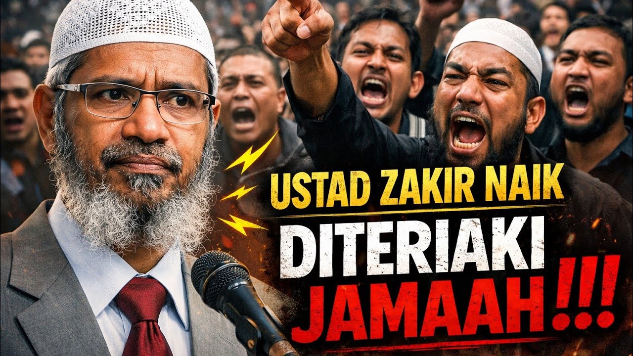 VIRAL!!Ustad Zakir Naik DiTeriaki Jamaah?