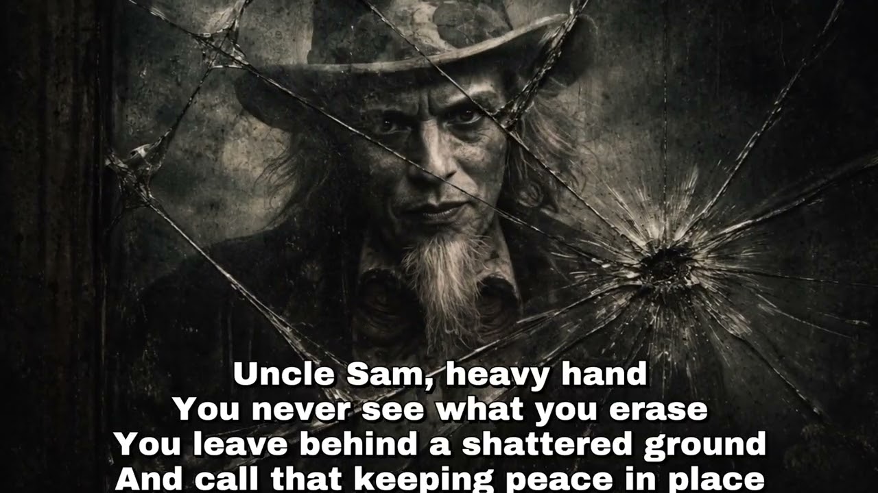 Uncle Sam’s Heavy Hand • A visual poem.