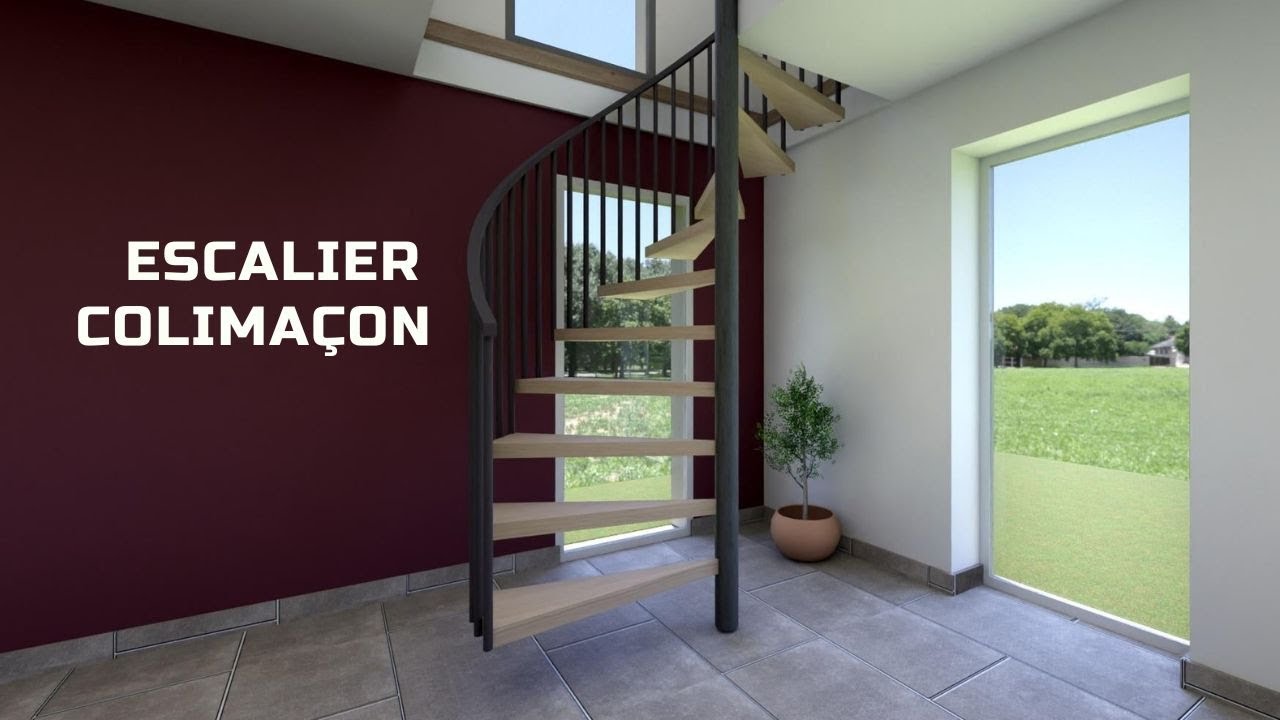 KOZIKAZA POSER UN ESCALIER EN COLIMAÇON - DÉBUTANTS TUTO 6