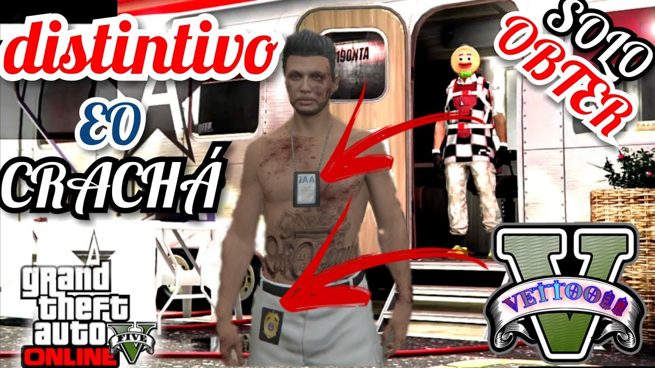 💥GTA V ON-LINE💥SOLO COMO OBTER CRACHÁ EO DISTINTIVO DA POLÍCIA  APROVEITEM(XBOX1 & PS4)