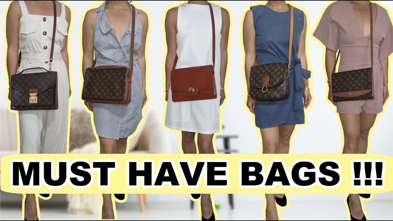 Top 5 Vintage Louis Vuitton Crossbody Bags That You Didn't Know You Needed!!!  *RARE BAGS*