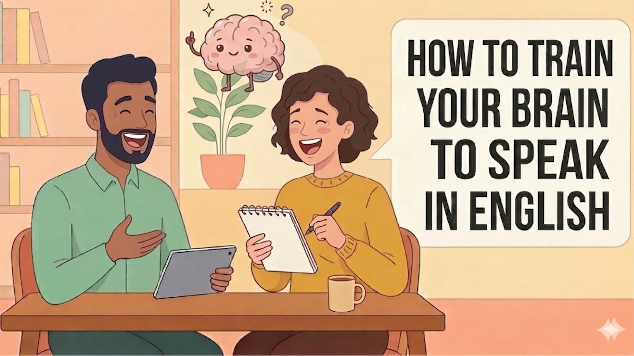 How to Train Your Brain to Speak in English |  Train Your Brain to Think & Speak in English