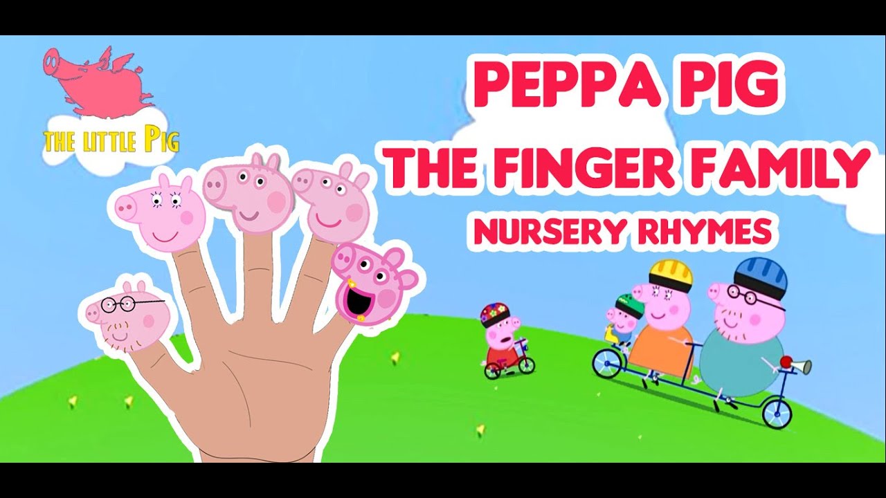The Finger Family Peppa Pig Nursery Rhyme 2016 | Song for Kids | Finger Family Songs