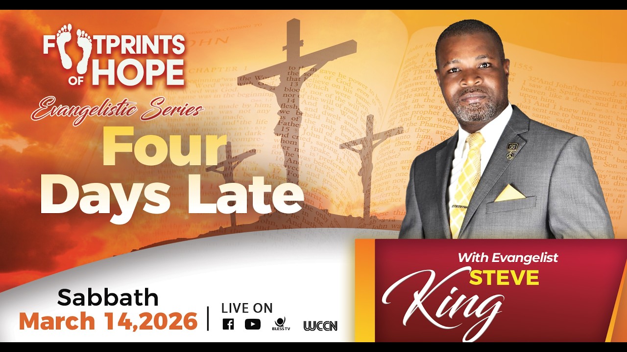 Footprints of Hope  || with Pastor Glen O. Samuels || Sunday March 14, 2026