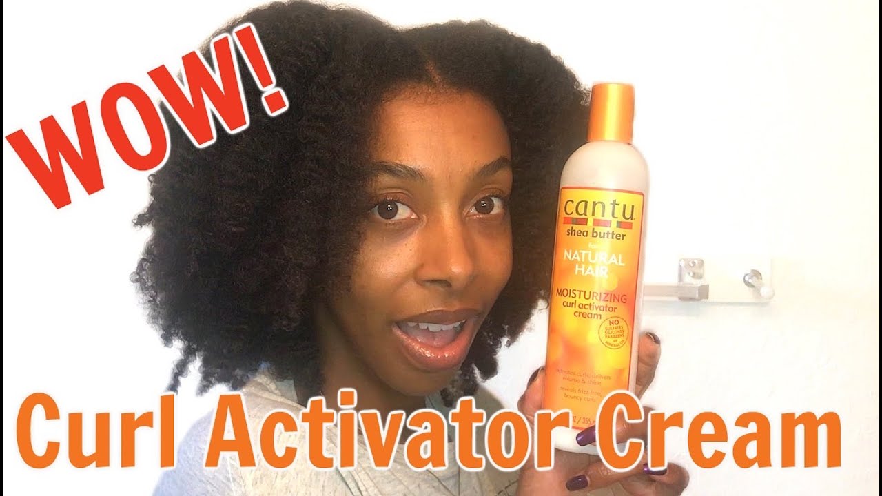 Cantu Curl Activator Cream On Natural Type 4a/4b Natural Hair