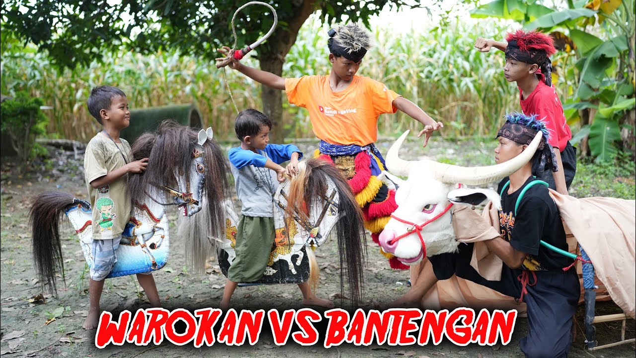 GAWAT KODAM BANTENGAN KEBO BULE DAN JARANAN WAROKAN VELOCITY MARAH MINTA DI MAINKAN
