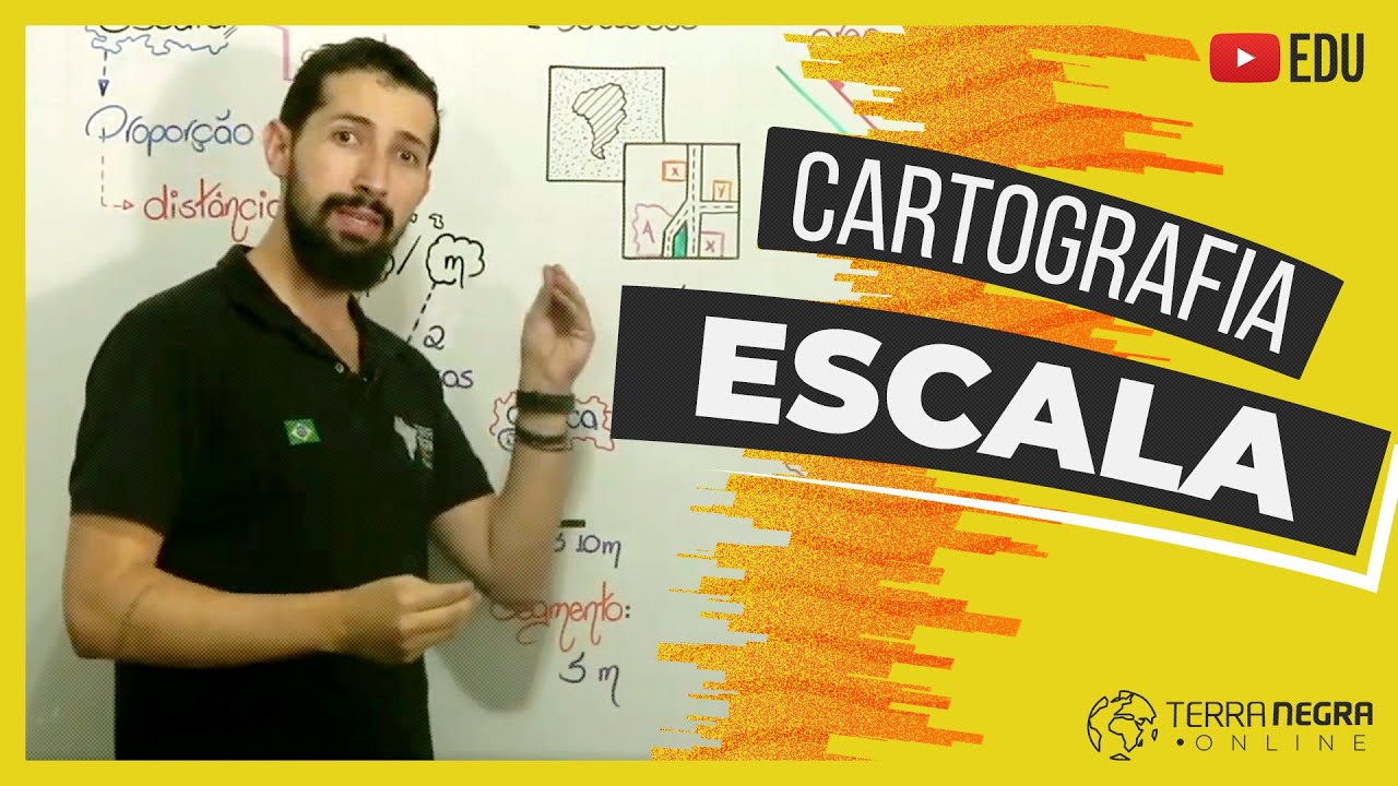 Escala Cartográfica - Como calcular Escala na Cartografia!