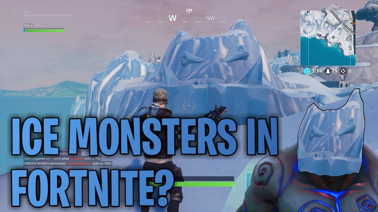 ICE MONSTERS IN FORTNITE? ICE LEGION THEORY