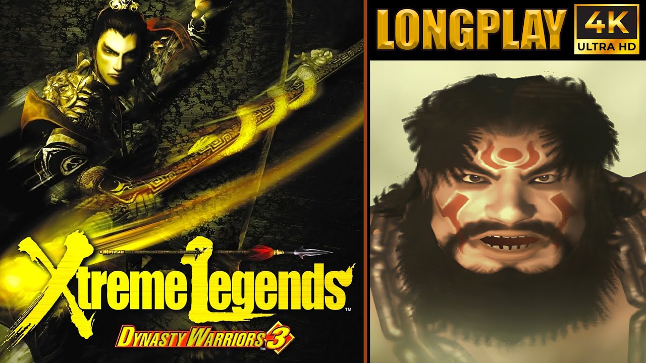 Dynasty Warriors 3 Xtreme Legends Longplay | Meng Huo - Full Walkthrough | No Commentary PS2 4K