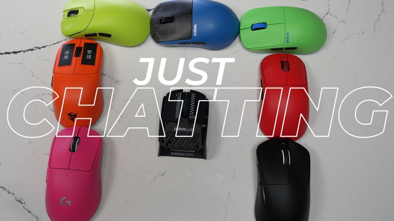 Just Chatting: New Mice (Terra/Cloud XS/G7 Pro/Lift) - Pulsar x2f - and My Top Five
