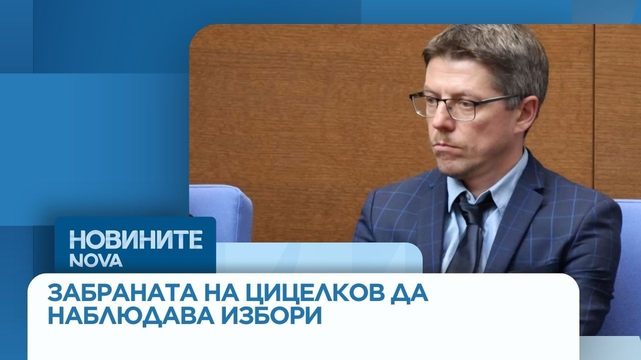 ЦИК иска МВнР да пита ЕК за забраната на Цицелков да наблюдава избори