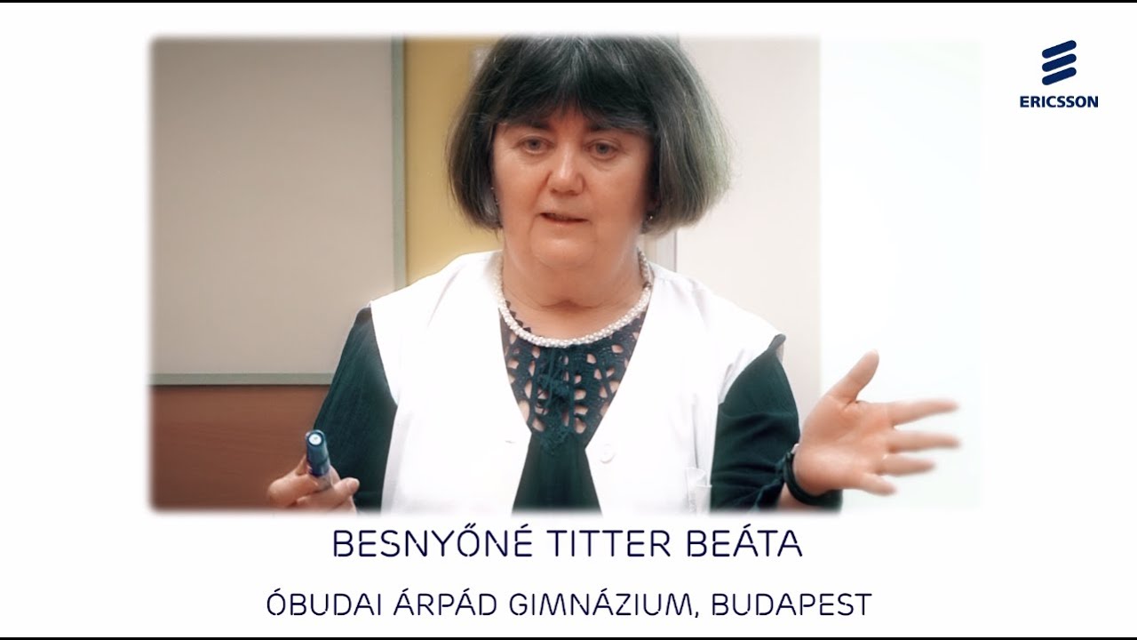 Besnyőné Titter Beáta, Óbudai Árpád Gimnázium – Ericsson-díj 2016
