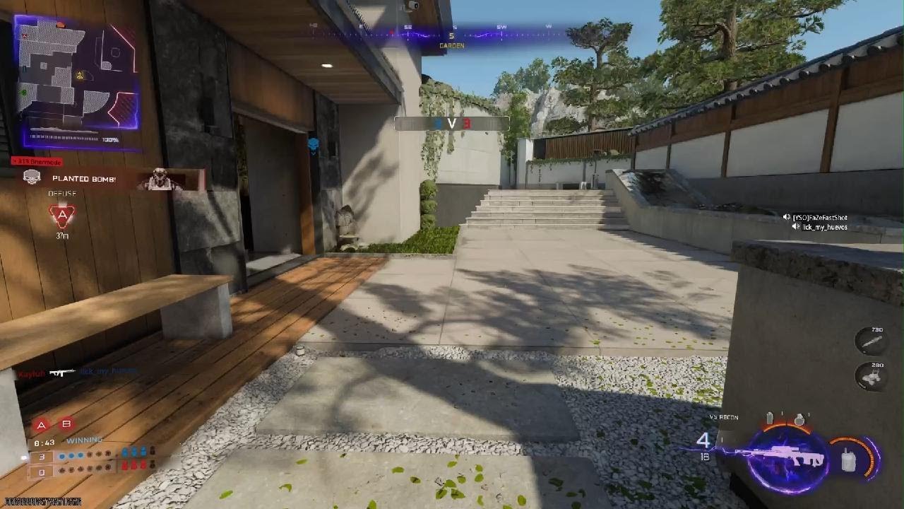 1v4 on Raid Sniper only on Ranked Play