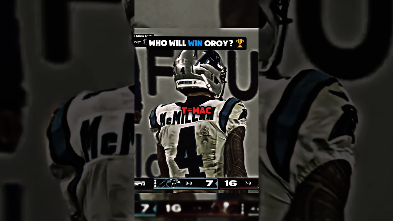 The OROY IS A 3 MAN RACE. 🤫#nfl