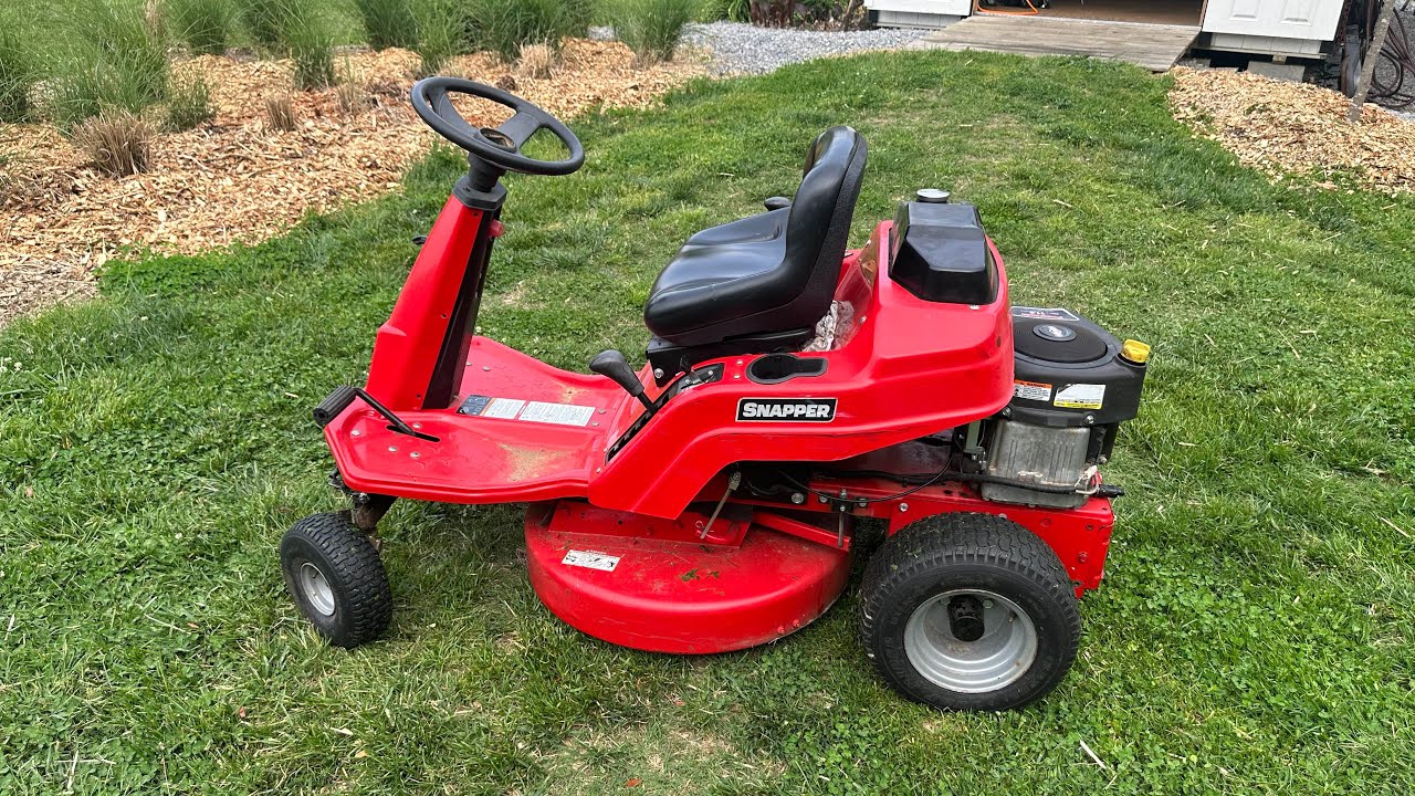 Snapper RE 100 Riding Mower will not start- fixed
