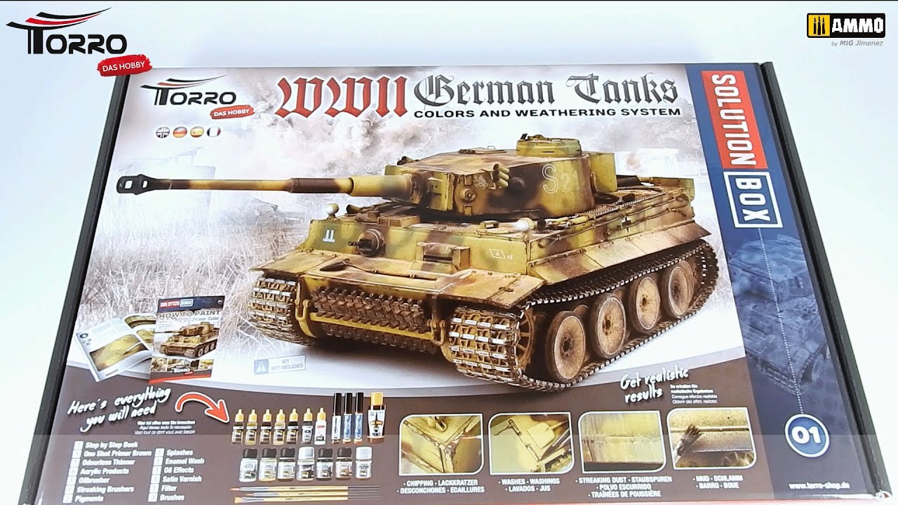 Torro | WWII German Tanks Solution Box