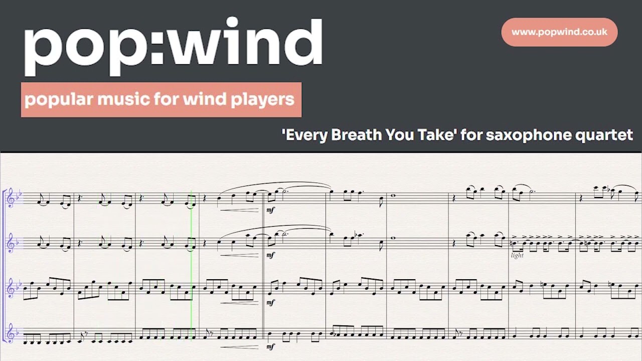 Every Breath You Take (saxophone quartet)