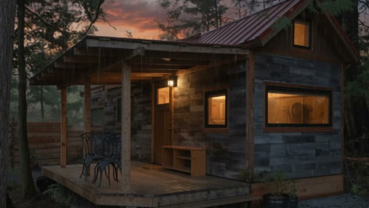 Rain and Thunder Sounds to Sleep Fast | Deep Sleep with Heavy Rain on Tin Roof, Relax, Study, ASMR