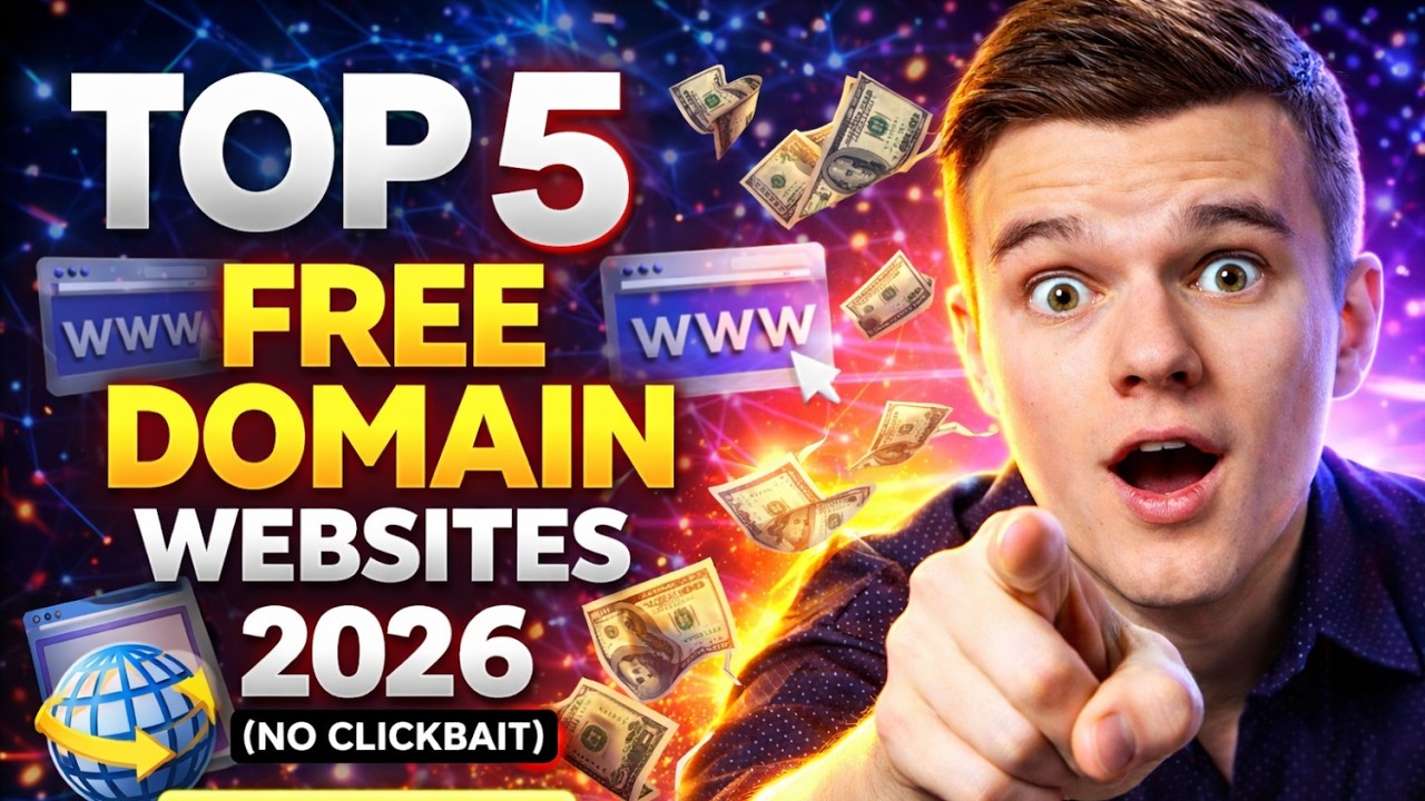 Don't Buy a Domain! 5 Free Domain Websites (2026)