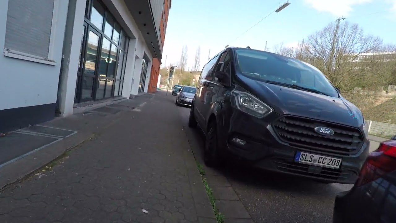 Sum 108 - Slow TV - 27.03.25 - 01 - Saarbrücken, Hauptbahnhof bis Ludwigskreisel
