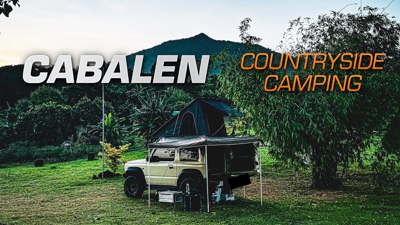 Solo Car Camping in the Quiet Countryside | Potensic Atom | Jimny
