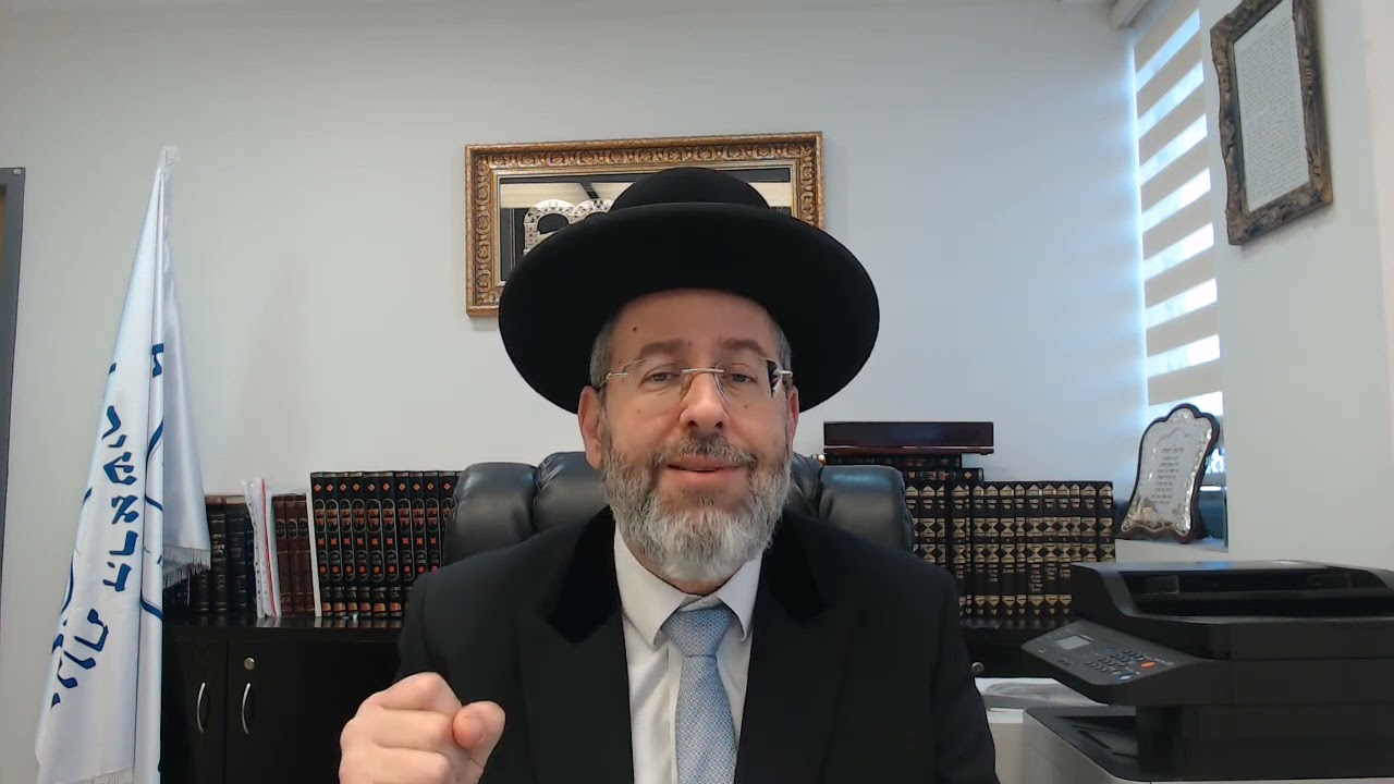 הרב הראשי לישראל הגאון רבי דוד לאו בוורט לליל הסדר
