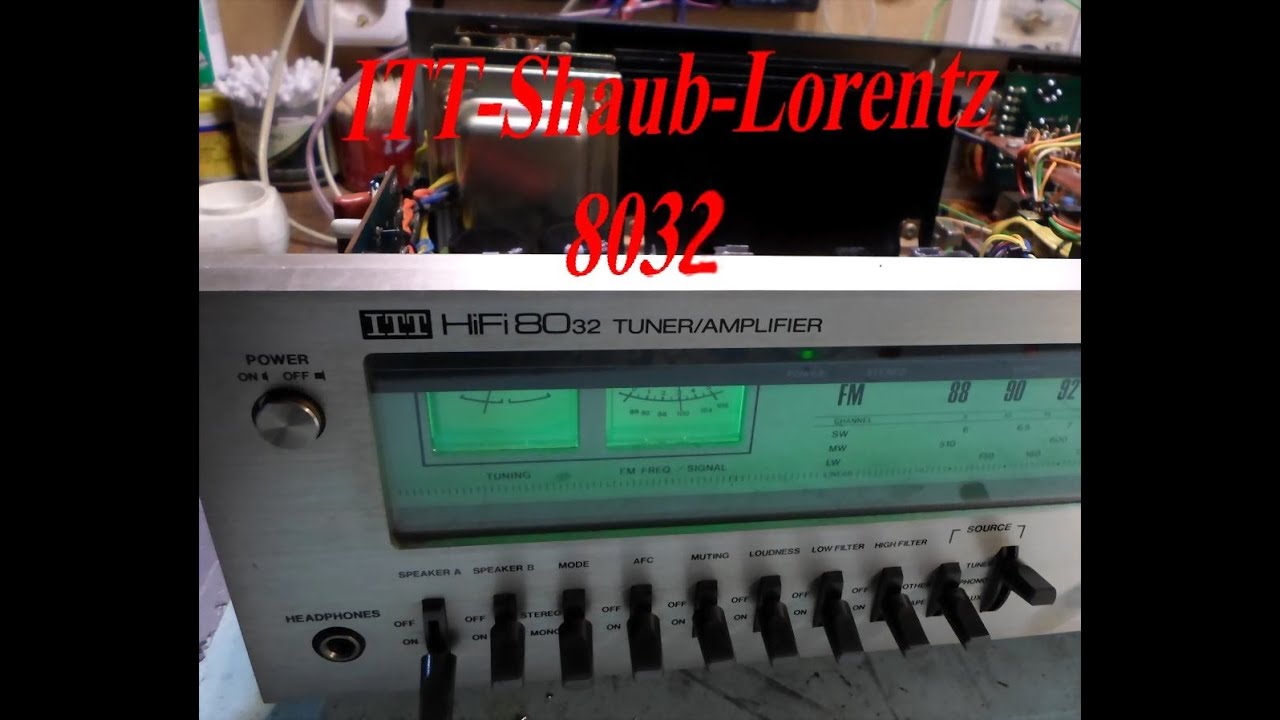 iTT Schaub Lorenz 8032 як працює тюнер